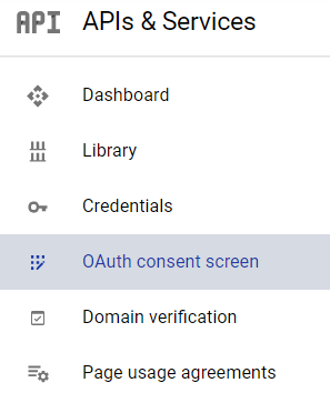 Menu lựa chọn đồng ý của Google OAuth.